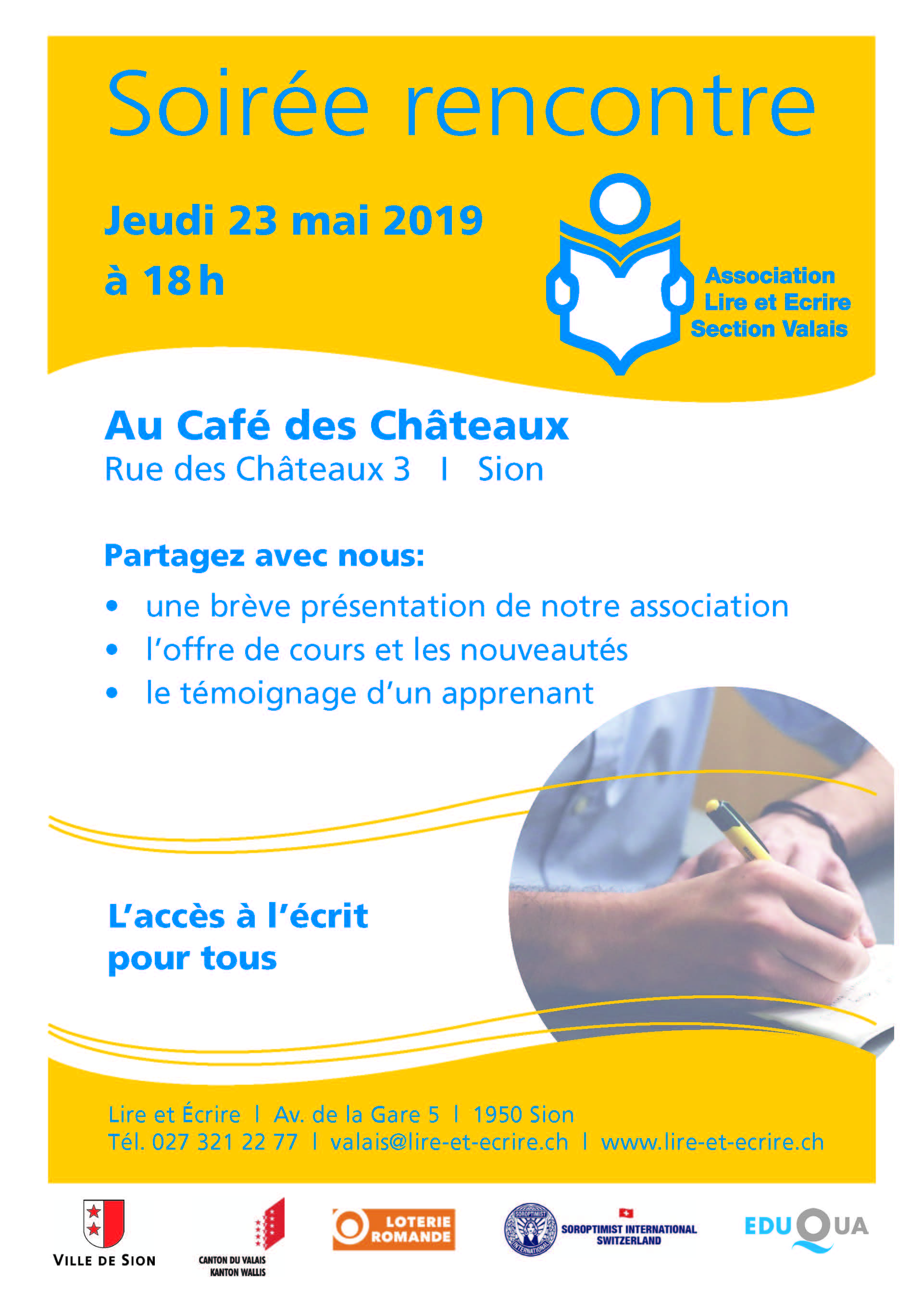 En Valais, Lire et Ecrire lance un nouveau cours sur le thème de la santé